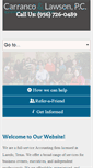 Mobile Screenshot of carranco-lawson.com